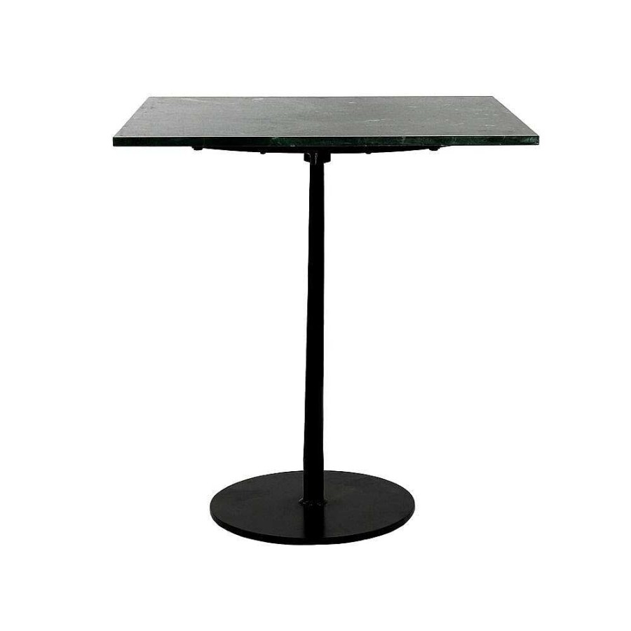 Pomax Bistro - Eettafel - Marmer / Metaal - L 70 X W 70 X H 76 Cm - Groen | Tafels