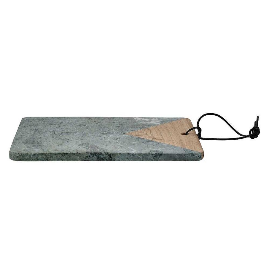 Pomax Oregon - Snijplank - Marmer / Acacia Hout - L 30 X W 20 X H 1,5 Cm - Groen | Snijplanken