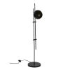 Pomax Depot - Vloerlamp - Metaal - Dia 18 X H 147 Cm - Zwart | Staanlampen