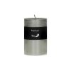 Pomax Candle - Kaars - Paraffine Wax - Dia 7 X H 10 Cm - Zilver | Kaarsen