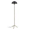 Pomax Jive - Vloerlamp - Metaal - Dia 30 X H 150 Cm - Zwart | Staanlampen