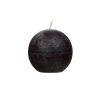 Pomax Candle - Kaars - Paraffine Wax - Dia 6 Cm - Zwart | Kaarsen