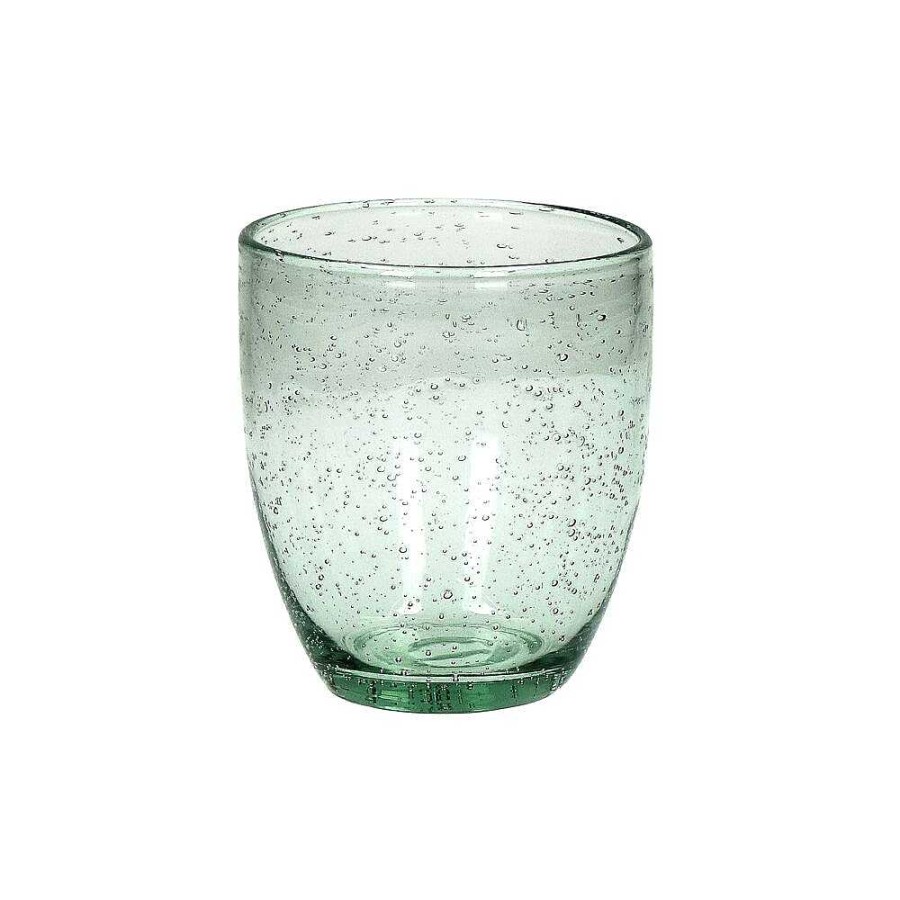 Pomax Victor - Beker - Glas - Dia 8,5 X H 9,5 Cm - Licht Groen | Glazen