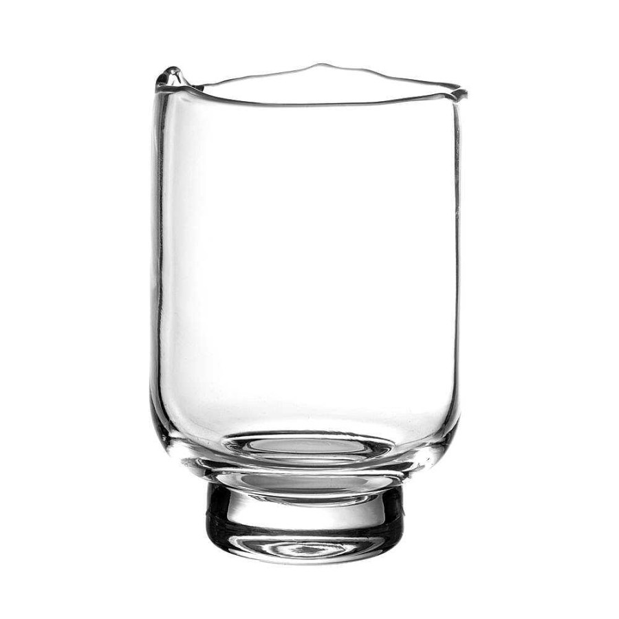 Pomax Rozanna - Windlicht - Glas - Dia 20 X H 30 Cm - Transparant | Windlichten / T-Lichten