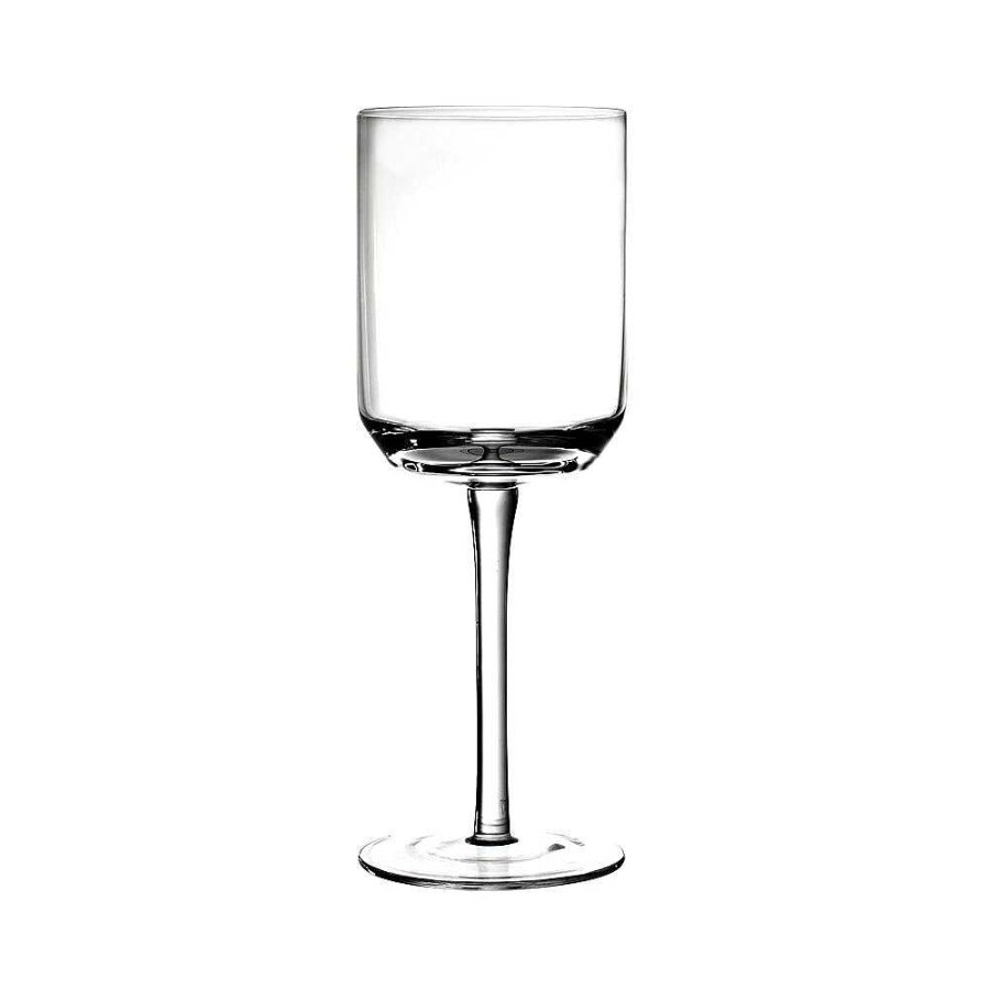 Pomax Mistery - Rode Wijnglas - Glas - Dia 7,8 X H 21 Cm - Transparant | Glazen