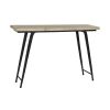 Pomax Ohio - Console Meubel - Mango Hout / Metaal - L 120 X W 35 X H 80 Cm - Naturel | Consoles