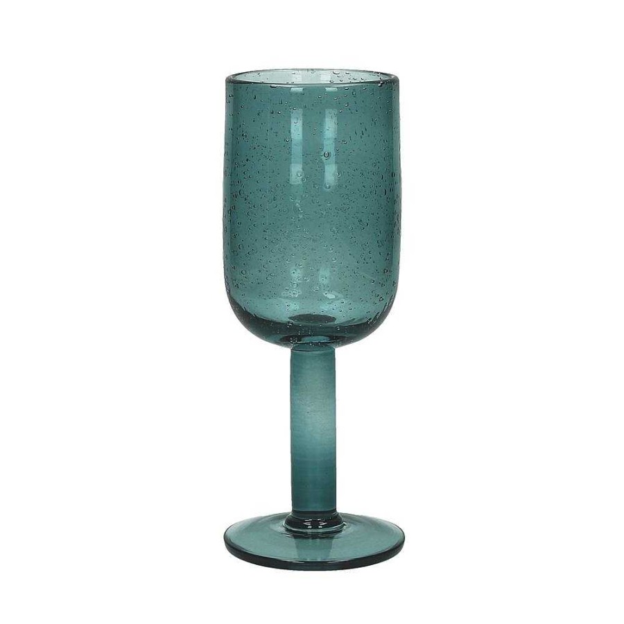 Pomax Victoria - Wijnglas - Glas - Dia 7 X H 18,5 Cm - Aqua | Glazen