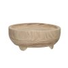 Pomax Comm - Schotel - Paulownia Hout - Dia 35 X H 13 Cm - Naturel | Schalen & Manden