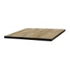 Pomax Matteo - Tafelblad - Mango Hout / Metaal - L 80 X W 80 X H 3 Cm - Naturel | Modular Concepts