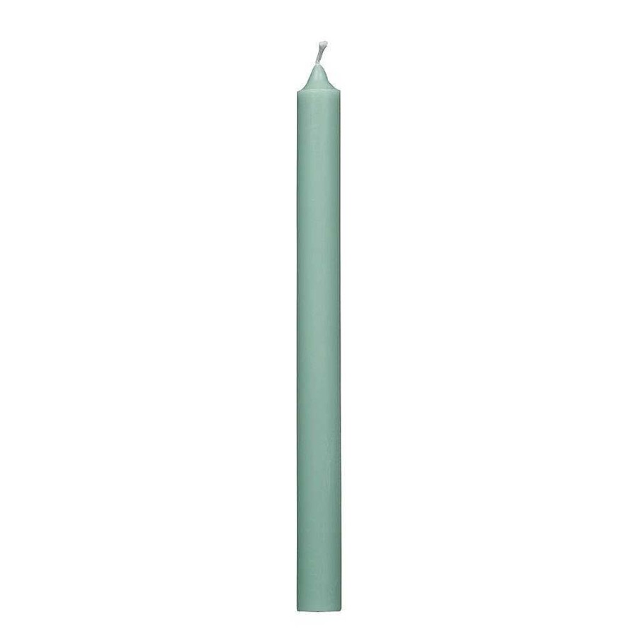 Pomax Candle - Kaars - Paraffine Wax - H 25 Cm - Licht Aqua | Kaarsen