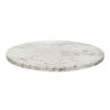 Pomax Carrara - Tafelblad - Marmer - Dia 55 X H 1,5 Cm - Wit | Modular Concepts