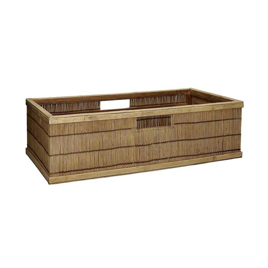 Pomax Shadow - Mand - Bamboe / Hout - L 56 X W 29,5 X H 17 Cm - Naturel | Modular Concepts