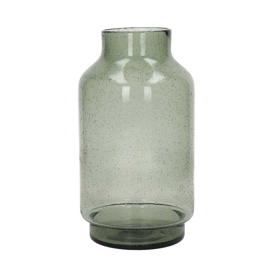 Pomax Vaso - Vaas - Glas - Dia 17 X H 29 Cm - Smoke | Vazen