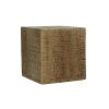 Pomax Bloxx - Blok - Mango Hout - L 20 X W 20 X H 20 Cm | Decoratievoorwerpen