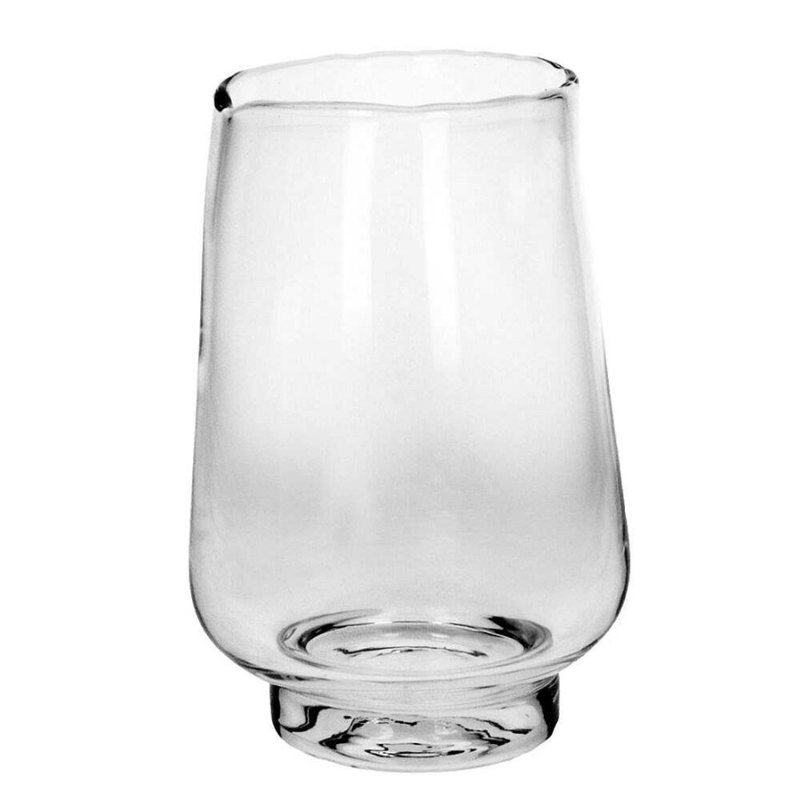 Pomax Elyza - Windlicht/Vaas - Glas - Dia 25 X H 36 Cm - Transparant | Windlichten / T-Lichten