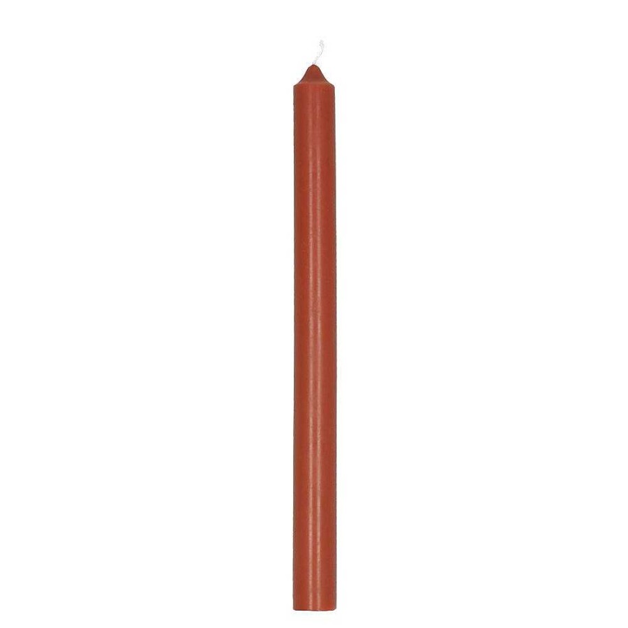 Pomax Candle - Kaars - Paraffine Wax - H 25 Cm - Terracotta | Kaarsen