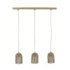 Pomax Casita - Hanglamp - Koord / Metaal - L 80 X W 13 X H 100 Cm - Naturel | Hanglampen