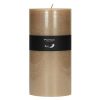 Pomax Candle - Kaars - Paraffine Wax - Dia 10 X H 20 Cm - Champagne | Kaarsen