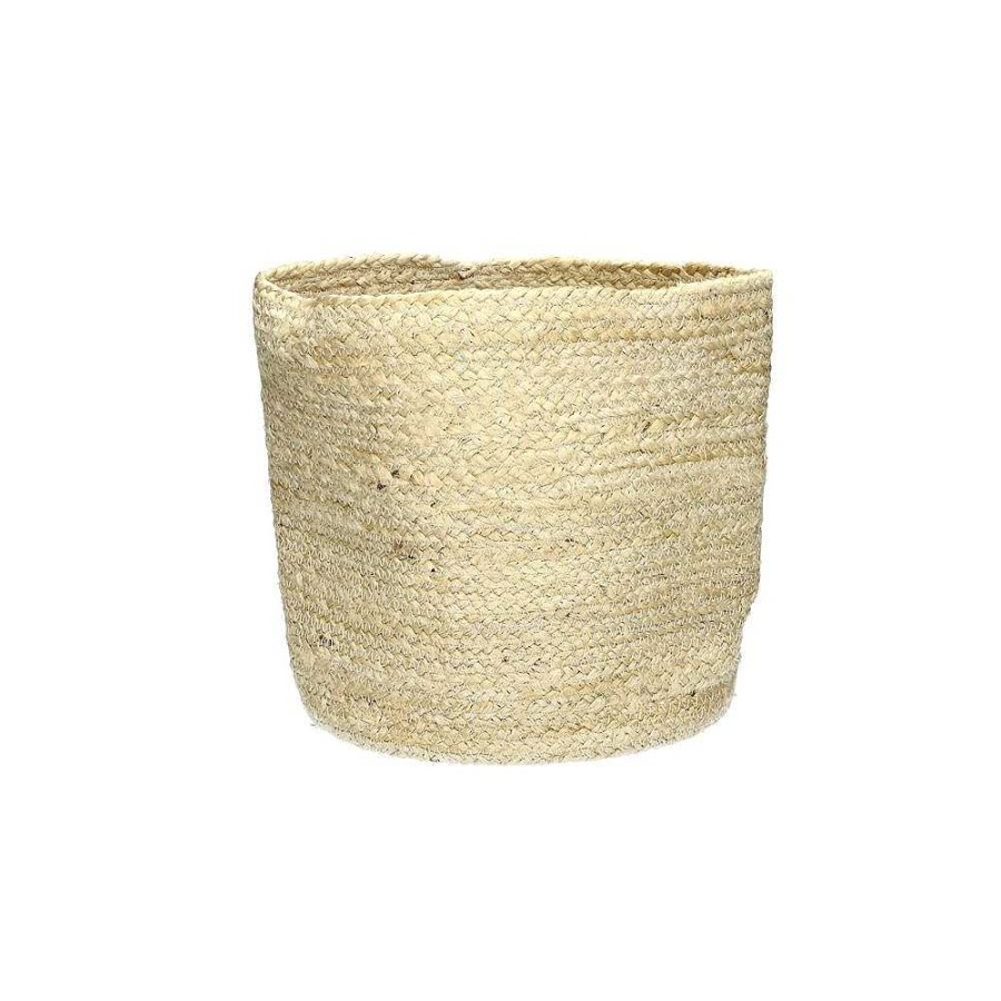 Pomax Mambo - Set/3 Manden - Jute - Dia 22/27/32 X H 22/27/32 Cm - Naturel | Schalen & Manden