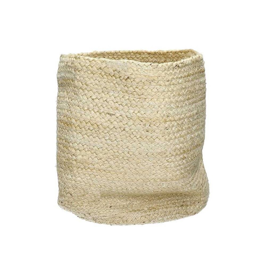 Pomax Mambo - Set/3 Manden - Jute - Dia 22/27/32 X H 22/27/32 Cm - Naturel | Schalen & Manden