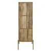 Pomax Alfredo - Kast - Mango Hout - L 40 X W 40 X H 145 Cm - Naturel | Kasten