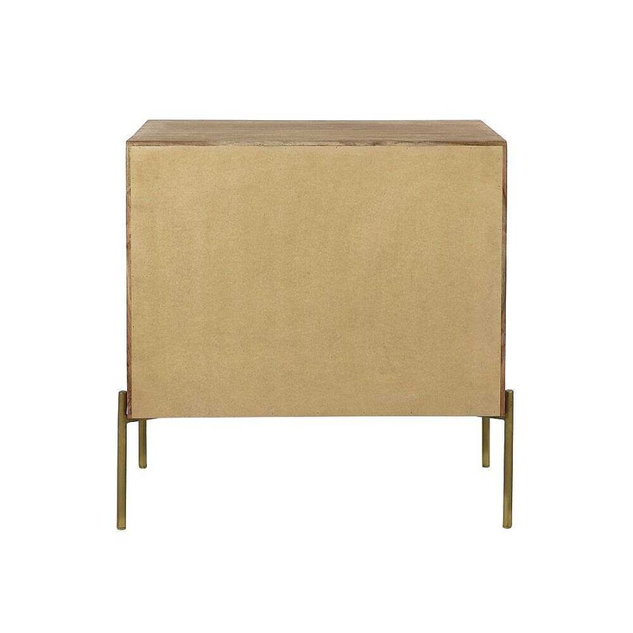 Pomax Alfredo - Kast - Mango Hout - L 80 X W 40 X H 85 Cm - Naturel | Kasten