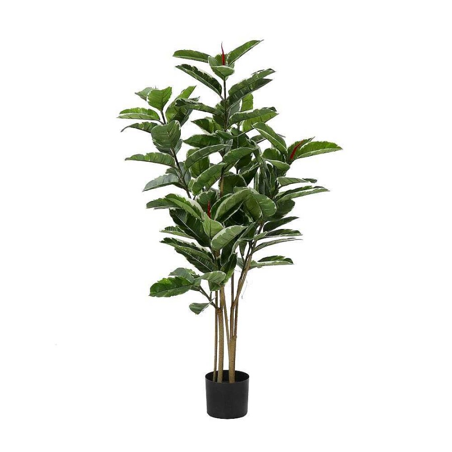 Pomax Jungle Fever - Kunstplant In Pot - Kunststof / Metaal - H 125 Cm - Groen | Planten