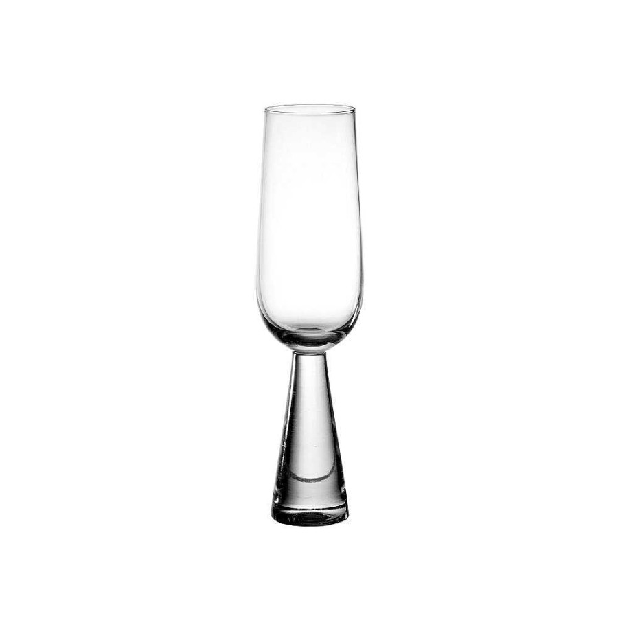 Pomax Keops - Champagnefluit - Glas - Dia 6 X H 22,5 Cm - Transparant | Glazen