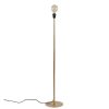 Pomax Lavaz - Vloerlamp - Metaal - Dia 25 X H 122 Cm - Goud | Lampvoeten