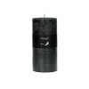 Pomax Candle - Kaars - Paraffine Wax - Dia 7 X H 14 Cm - Zwart | Kaarsen