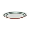 Pomax Mykonos - Dinerbord - Porselein - Dia 27 X H 2,5 Cm - Groen | Servies