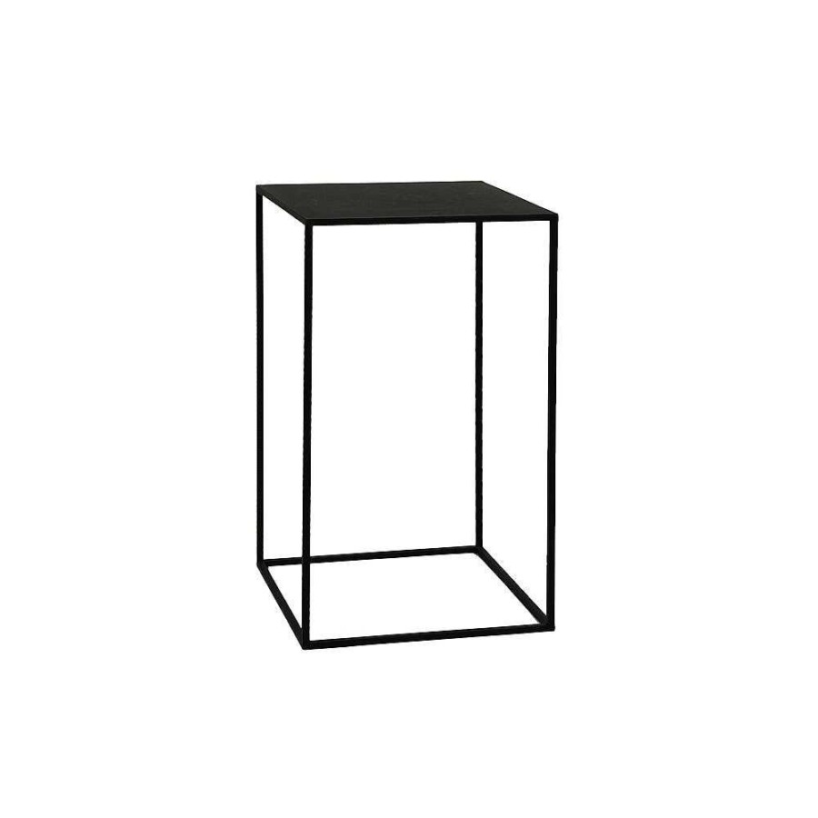 Pomax Zen - Stand - Metaal - L 46 X W 46 X H 78 Cm - Zwart | Consoles