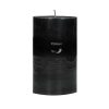 Pomax Candle - Kaars - Paraffine Wax - Dia 10 X H 15 Cm - Zwart | Kaarsen