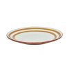 Pomax Mykonos - Dinerbord - Porselein - Dia 27 X H 2,5 Cm - Geel | Servies