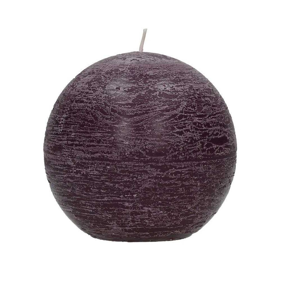 Pomax Candle - Kaars - Paraffine Wax - Dia 9 Cm - Purper | Kaarsen