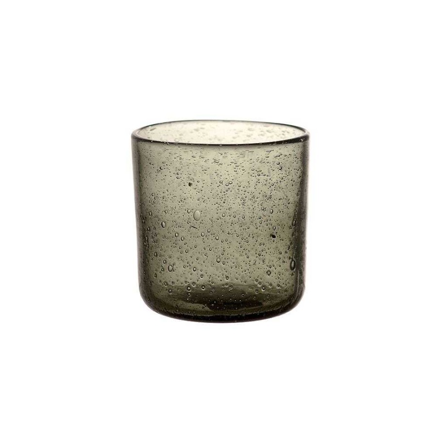 Pomax Vico - Beker - Glas - Dia 8 X H 8,2 Cm - Smoke | Glazen