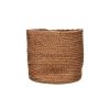 Pomax Mambo - Set/3 Manden - Jute - Dia 22/27/32 X H 22/27/32 Cm - Bruin | Schalen & Manden