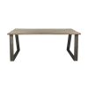 Pomax Nord - Tafel - Mango Hout / Metaal - L 190 X W 90 X H 78 Cm | Tafels