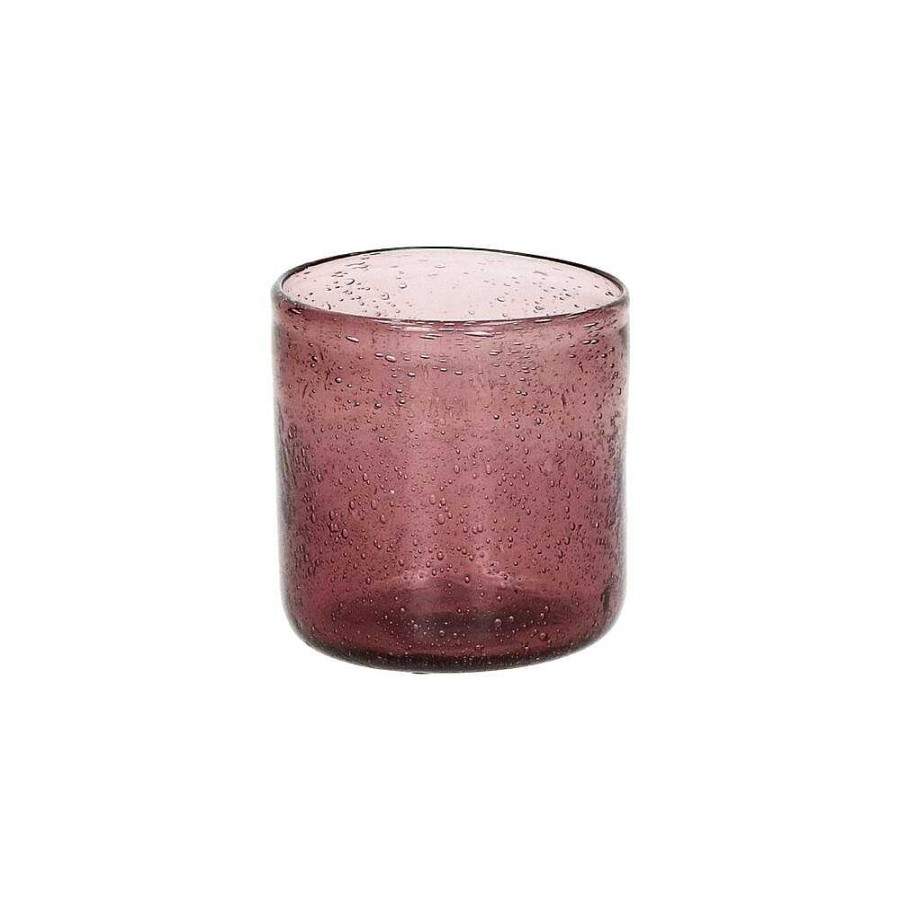 Pomax Vico - Beker - Glas - Dia 8 X H 8,2 Cm - Vijg | Glazen