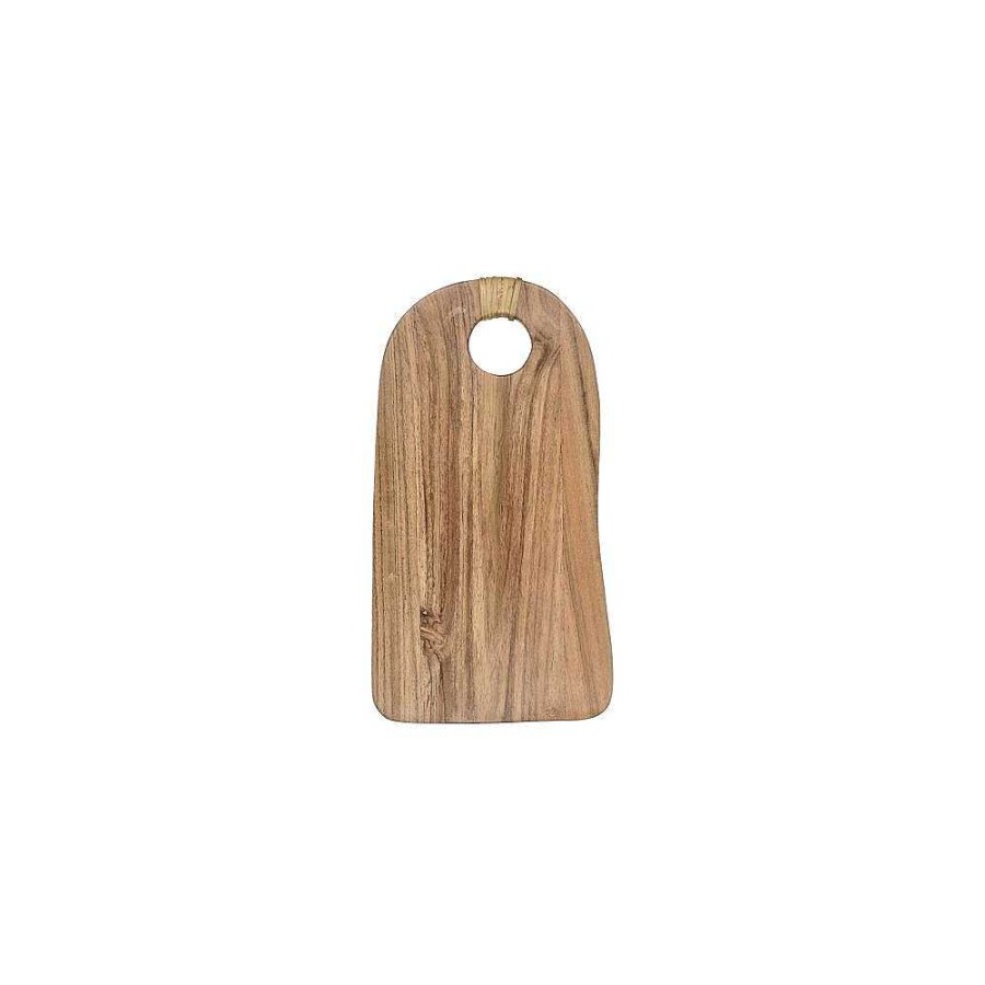 Pomax Ontario - Snijplank - Acacia Hout / Rotan - L 25 X W 14 X H 1,5 Cm - Naturel | Snijplanken