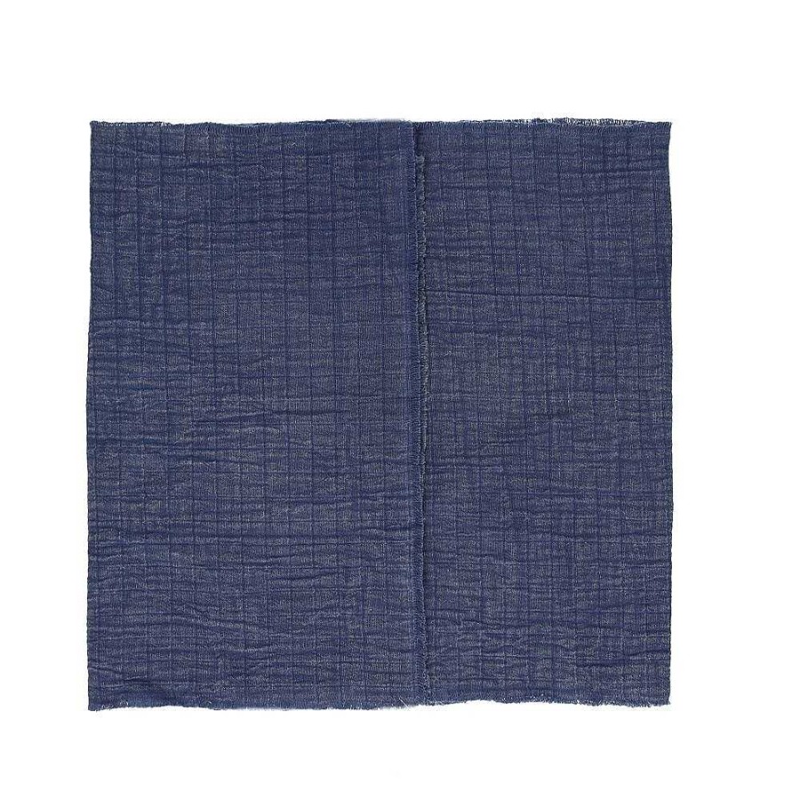 Pomax A Tavola - Tafelloper - Katoen - L 140 X W 40 Cm - Blauw | Tafellinnen