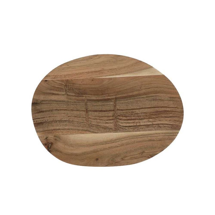 Pomax Damla - Onderlegger - Acacia Hout - L 34 X W 25 X H 2 Cm - Naturel | Accessoires