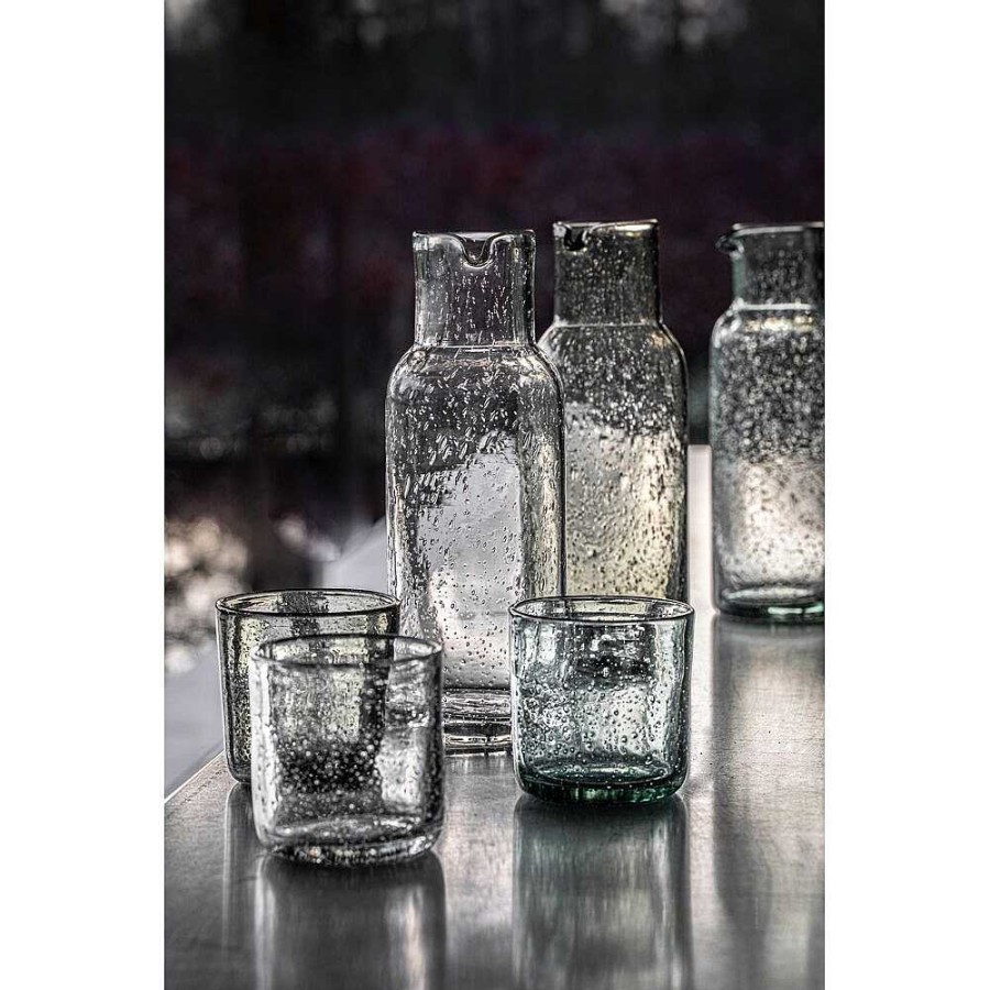 Pomax Vico - Beker - Glas - Dia 8 X H 8,2 Cm - Licht Groen | Glazen