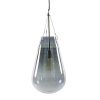 Pomax Bullia - Hanglamp - Glas / Metaal - Dia 30 X H 69 Cm - Smoke | Hanglampen