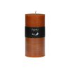 Pomax Candle - Kaars - Paraffine Wax - Dia 7 X H 14 Cm - Roest | Kaarsen