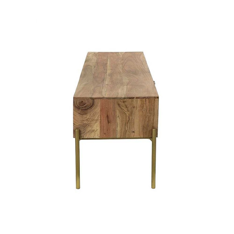 Pomax Alfredo - Kast - Mango Hout - L 120 X W 40 X H 46 Cm - Naturel | Kasten