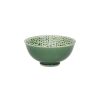 Pomax Lotus - Ontbijtkom - Porselein - Dia 12 X H 6 Cm - Groen | Servies