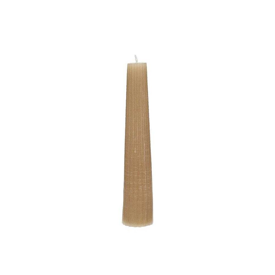 Pomax Candle - Kaars - Paraffine Wax - Dia 4 X H 20 Cm - Honing | Kaarsen