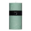 Pomax Candle - Kaars - Paraffine Wax - Dia 10 X H 20 Cm - Licht Aqua | Kaarsen