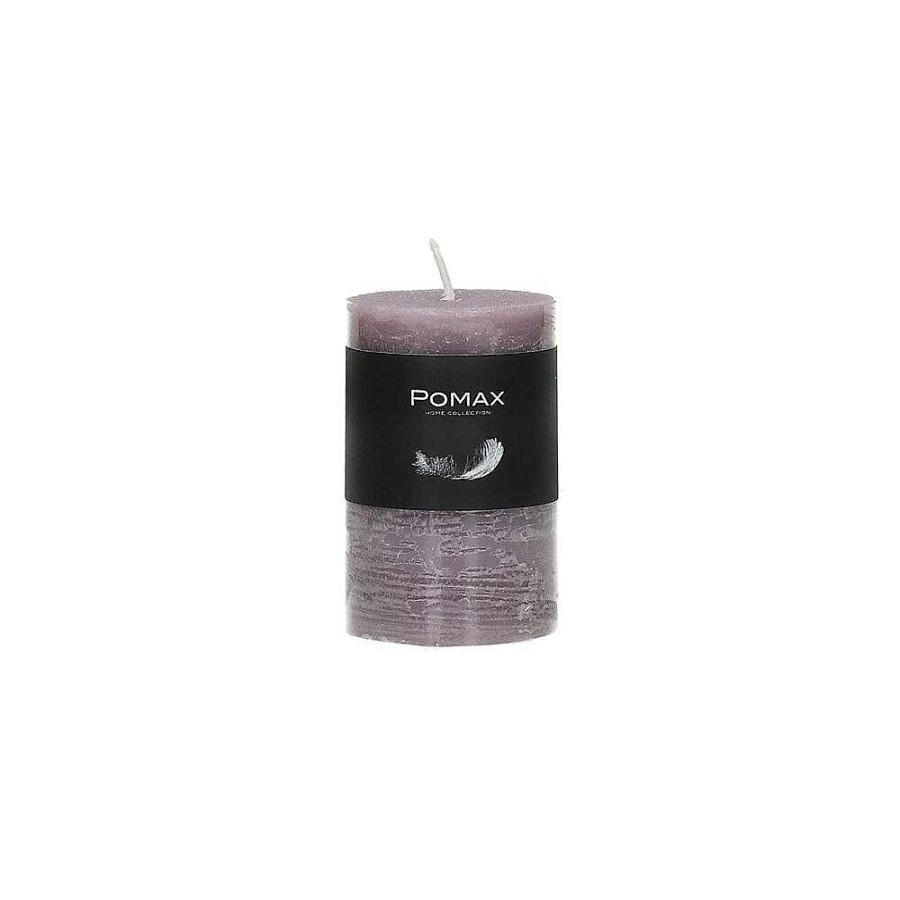 Pomax Candle - Kaars - Paraffine Wax - Dia 5 X H 8 Cm - Lavendel | Kaarsen